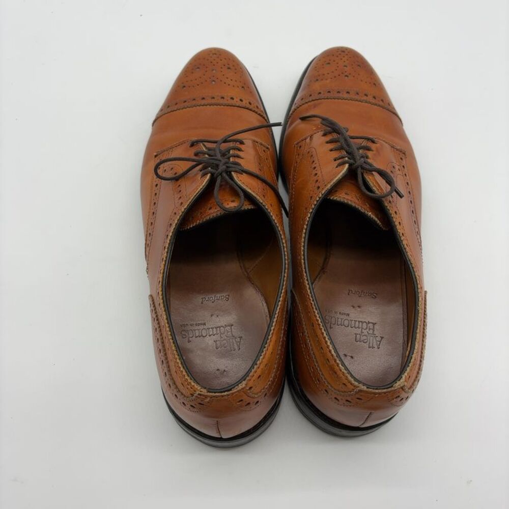 Allen Edmonds Leather Lace Up Vintage Shoes